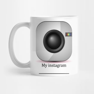 My instagram Mug